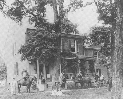 c.1895 photograph of White Hall in Howard County Maryland