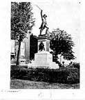 Click here for larger image of DeKalb monument and State House