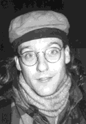 Photo: Jimi Kinstle with a scarf and cap on