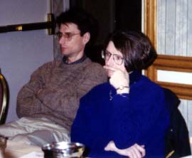 Photo of two people deep in thought