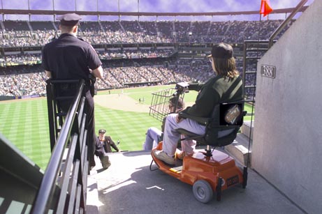 scooter at camden yards