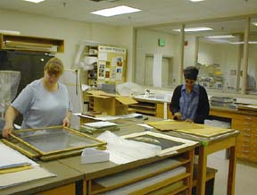 [Conservation Lab, State Archives, Annapolis, Maryland]