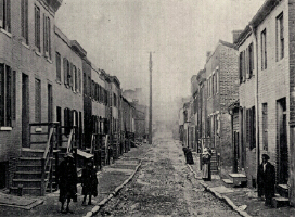 The Lung Block, Baltimore, c. 1904 (from Kemp report, MSA SC 3232)
