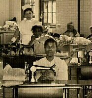 Occupational therapy session, Crownsville State Hospital, c. 1912, MSA S 195-48a