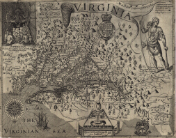 1612 map of virginia