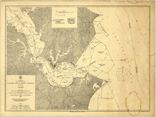 Chart No. 20, Natural Oyster Bars, Calvert and St. Mary's Counties, Maryland
