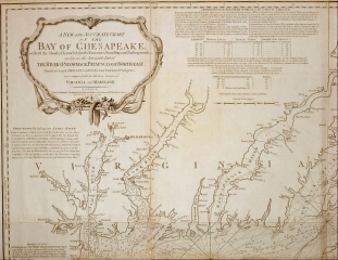 A New and Accurate Chart of the Bay of Chesapeake,