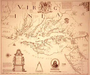 Map Virginia and Maryland as it is Planted...