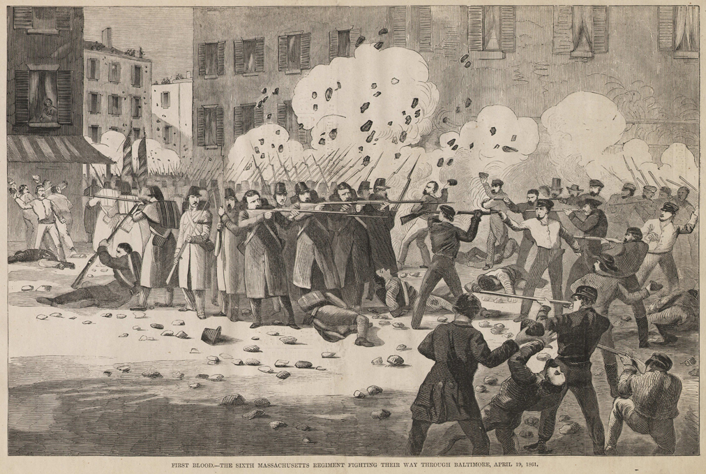 Rioting in Baltimore