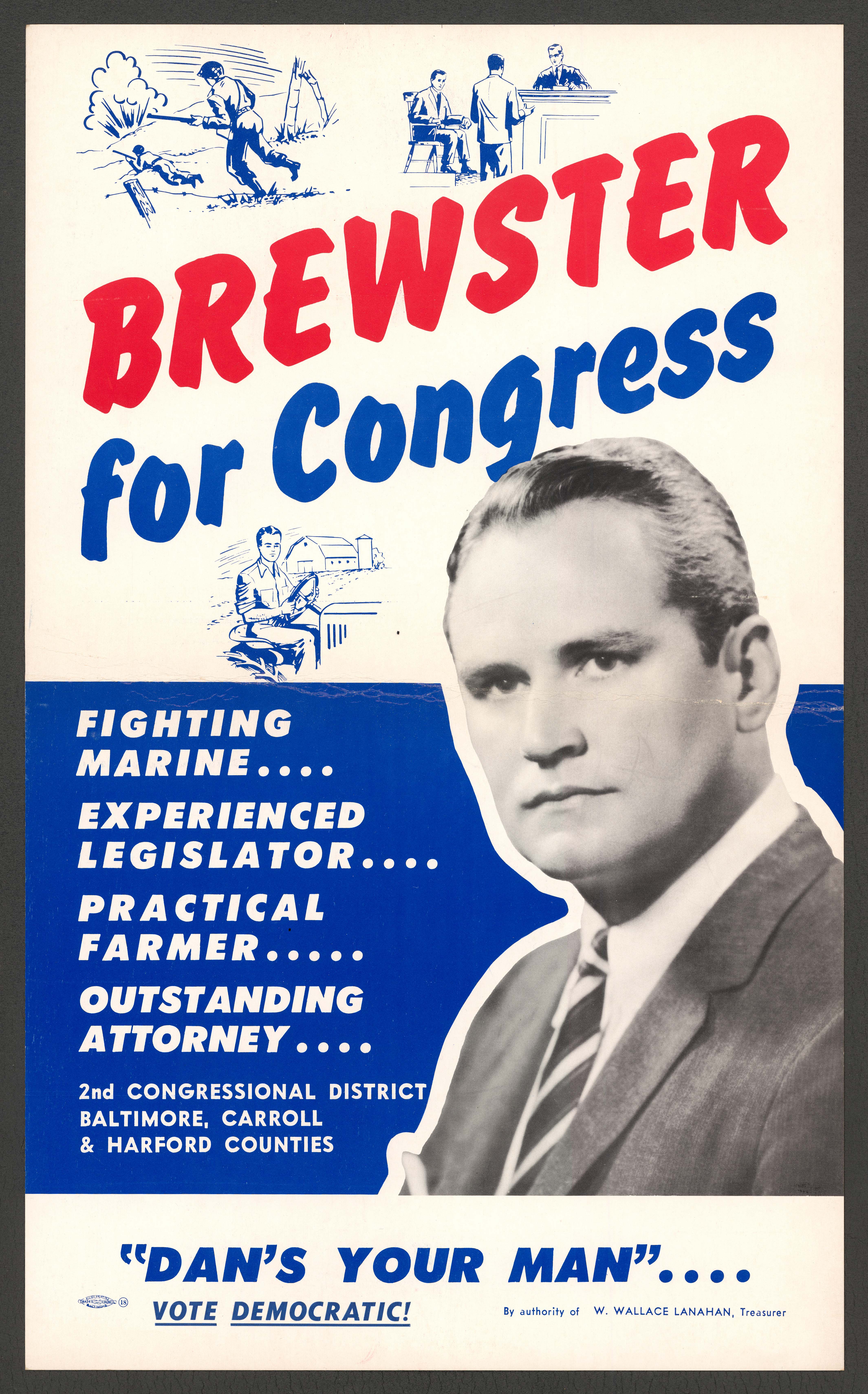 Daniel Brewster Political Ad