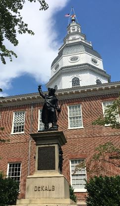 DeKalb Statue at the Maryland State House