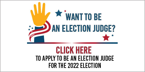 hand raised asking if you want to serve as an election judge
