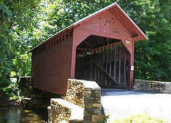 [photo, Roddy Road Covered Bridge, Thurmont (Frederick County), Maryland]