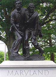 [photo, Maryland Monument, Gettysburg National Battlefield, Gettysburg, Pennsylvania]