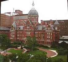 [photo, Johns Hopkins Hospital, 600 North Wolfe St., Baltimore, Maryland]
