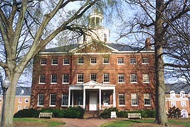 [photo, McDowell Hall, St. John's College, Annapolis, Maryland]