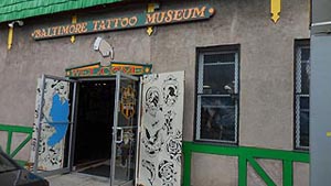 [photo, Baltimore Tattoo Museum, 1534 Eastern Ave., Baltimore, Maryland]