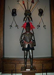[photo, Renaissance armor & swords, Walters Art Museum, 600 North Charles St., Baltimore, Maryland]