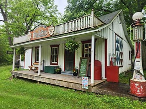 [photo, Historic Friends Store, Sang Run State Park, 3735 Sang Run Road, McHenry, Maryland]