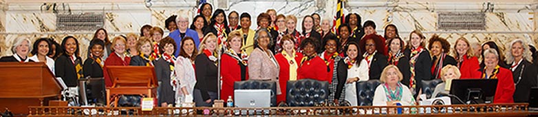 [photo, Women Legislators of Maryland, State House, Annapolis, Maryland]