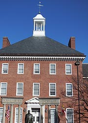 [photo, Legislative Services Building, 90 State Circle, Annapolis, Maryland]