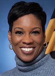 [photo, Tisha S. Edwards, Secretary of Appointments, Maryland Governor's Office]