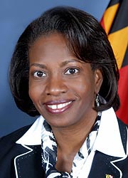 [photo, Luwanda W. Jenkins, Director, Maryland Office of Minority Affairs]