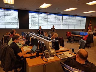 [photo, State Emergency Operations Center, Camp Fretterd Military Reservation, 5401 Rue Saint Lo Drive, Reisterstown, Maryland]