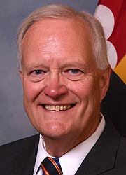 [photo, Russell J. Strickland, Secretary of Emergency Management]