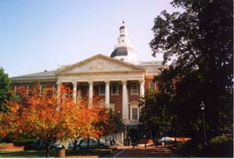 [photo, State House (from College Ave.), Annapolis, Maryland]