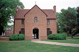 [photo, State House of 1676, Historic St. Mary's City, St. Mary's City, Maryland]