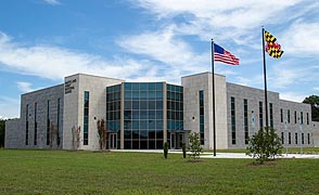 [photo, Brig. Gen. Louis G. Smith Readiness Center, Easton, Maryland]