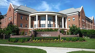 [photo, Samuel W. and Martha C. Seidel School of Education and Professional Studies, Conway Hall, Salisbury University, Salisbury, Maryland]