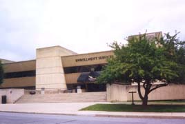 [photo, Enrollment Services Center, Towson University, Towson, Maryland]