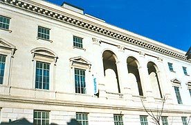 [photo, Liberal Arts & Policy Building, University of Baltimore, 10 West Preston St., Baltimore, Maryland]