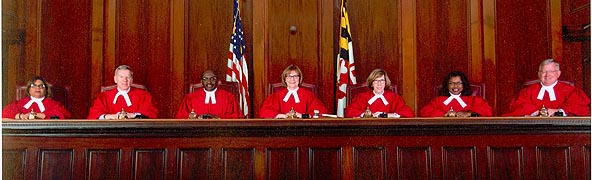 Maryland Court of Appeals Judges by Name