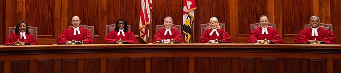 [photo, Supreme Court of Maryland Judges, Annapolis, Maryland, 2022]