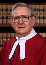 [photo, Lawrence F. Rodowsky, Court of Appeals Judge]