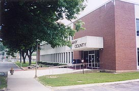 [photo, Allegany County Board of Elections, County Office Building, 701 Kelly Road, Cumberland, Maryland]