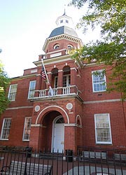 [photo, Anne Arundel County Courthouse, 8 Church Circle, Annapolis, Maryland]