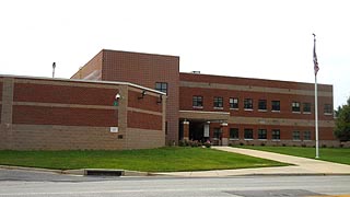 [photo, Jennifer Road Detention Center, Anne Arundel County Department of Detention Facilities, 131 Jennifer Road, Annapolis, Maryland]