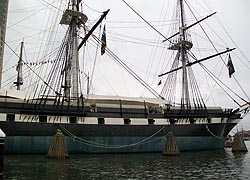 [photo, USS Constellation, Inner Harbor, Baltimore, Maryland]