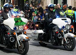 [photo, Motor Unit, Baltimore City Police Department, Charles St., Baltimore, Maryland]