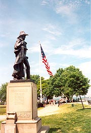 [photo, Major General Samuel Smith statue (1917), by Hans Schuler, Federal Hill Park, Baltimore, Maryland]