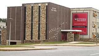 [photo, Western High School, 4600 Falls Road, Baltimore, Maryland]