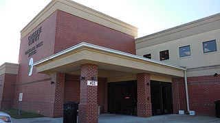 [photo, Health & Public Services Building, 403 South Seventh St., Denton, Maryland]