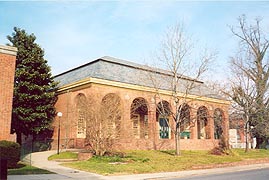 [photo, Dorchester County Public Library, 303 Gay St., Cambridge, Maryland]