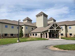 [photo, Health Department, 1025 Memorial Drive, Oakland, Maryland]