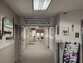 [photo, Health Department, 1025 Memorial Drive, Oakland, Maryland]