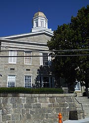 [photo, Former Howard County Courthouse (from Court Ave.), Ellicott City, Maryland]